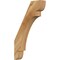 Ekena Millwork 4"W x 18"D x 30"H Olympic Rough Sawn Knee Brace, Western Red Cedar BRC04X18X30OLY00RWR - alternate 1